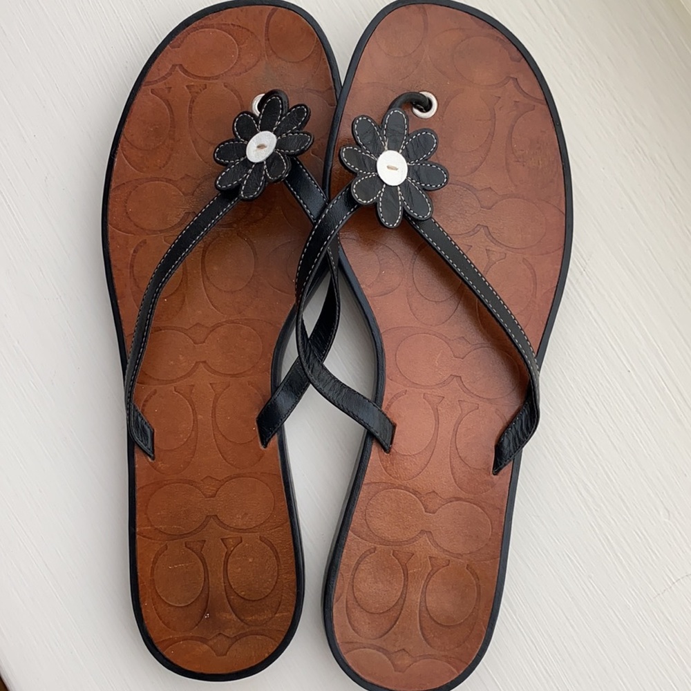 Vintage Coach Sandals